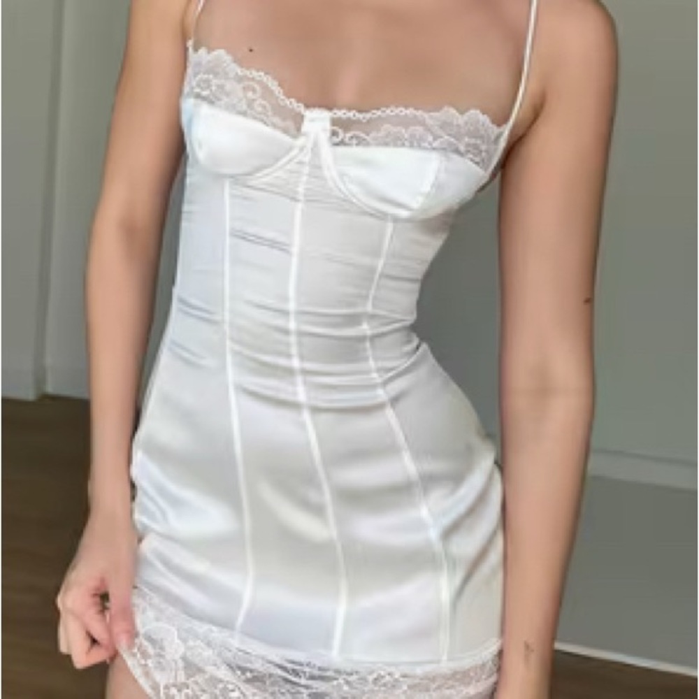 White Lace Dress